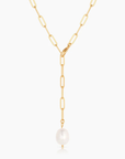 Thatch, Lea Pearl Lariat Necklace