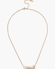 Chan Luu, Anini Pearl Necklace Gold- White Pearl