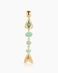 Thatch, La Pez Chrysoprase Fish Bail Charm