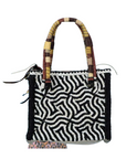 Imayin, Bolso Aoyama Bag- Black/White