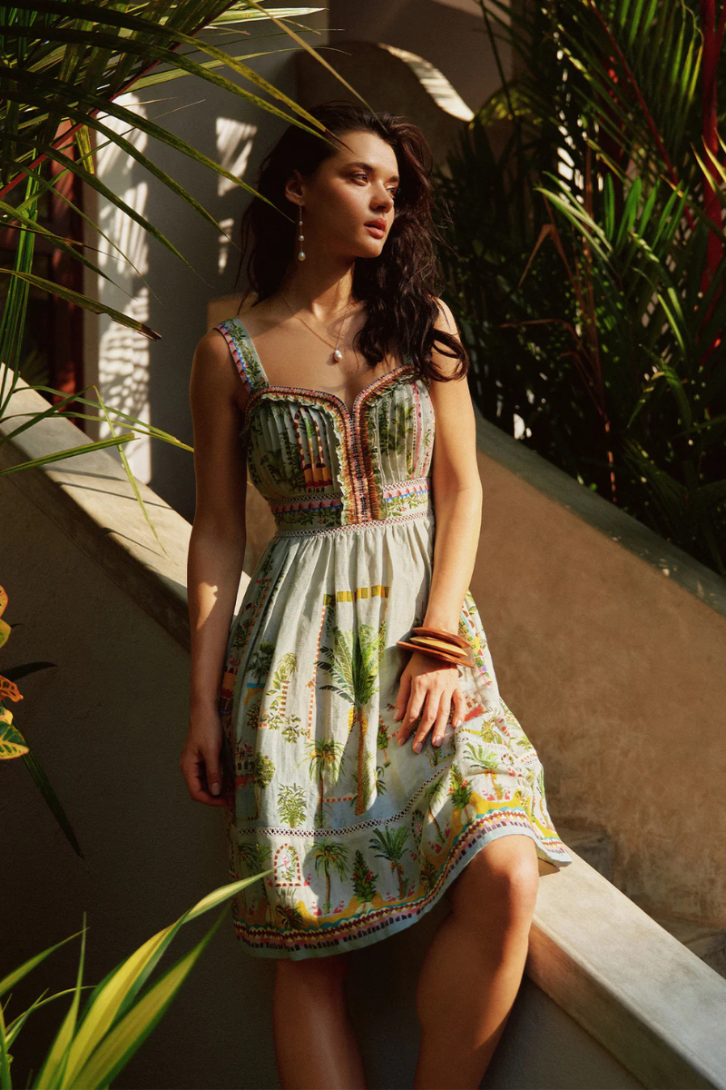 Ranna Gill, Aurora Sundress-Multicolour – Snapdragon Designs