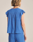 Velvet, Janey Woven Linen Top