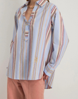 Stella Forest, Althea Stripe Shirt - Bleuclair