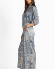 Johnny Was, Lauchlen Pant-Denim Embroidered Print