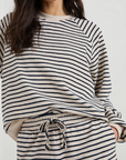Rails, Theron Sweatshirt-Sailor Stripe Terry Towel