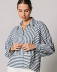 Cleobella, Isadora Blouse - Blue Multi
