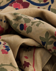 MLF, Pareo Decret Garden Cotton Scarf- Cream