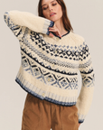 Velvet, Tovah DS Ombre Fair Isle Sweater-Multi