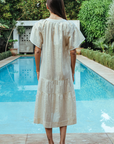 Rose and Rose, Uxbridge Dress - Gold Lurex