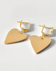 Thatch, Amaya Heart Earrings