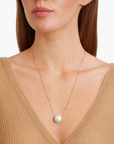 Chan Luu,  22" White Pearl Necklace