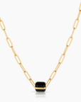 Thatch, Celine Black Enamel Bead Charm