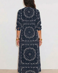 Stella Forest Long Navy Bandana Dress