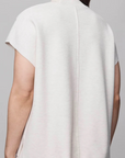 Splendid, Winslow Mock neck Pullover-Pale Oak Heather