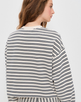 Velvet, Isabelle Stripe Terry Top