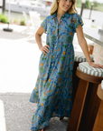 Briton Court, Frenchi Dress - Blue