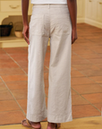 Frank & Eileen, Wexford Patch Pocket Pant- Cement