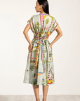 Ranna Gill, Val Belted Dress-Multicolour