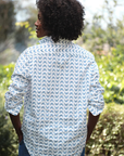 Frank & Eileen, Eileen Relaxed Button Up Shirt- Blue Crab