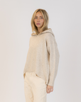 Lyla & Luxe, Penny Pullover with Heart on the Back - Beige/Camel