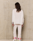 Stella Forest, Augustine Elastic Pant - Ecru