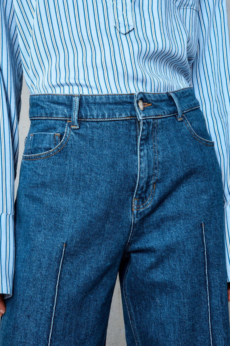 Stella Forest, Salome Wide Leg Jeans-Denim – Snapdragon Designs