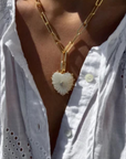 Thatch, Malene Mother of Pearl Clip Charm