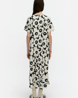 Marimekko 262, Pisteinen Unikko Dress - Black and Off-White