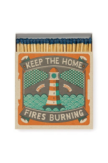 Archivist Gallery, Luxury Square Matchbox- Home Fires