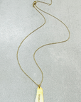 Gold Namaste Necklace