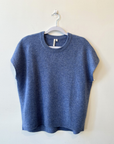 Cashmere Crew Neck Vest / Tee