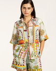 Ranna Gill, Sable Buttondown Shirt-Multicolour