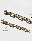Adina Reyter, Italian Chain Link Extender- 4mm Yellow 14k
