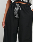 Rails, Emmie Pants-Black Ivory Palm Trees