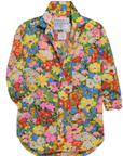 Frank & Eileen, Eileen Button-Up Shirt - Black Multicolour Floral