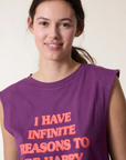Leon & Harper, Dode Sleeveless T-Shirt