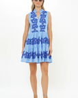 Oliphant, Yoke Dress - Tangier Blue
