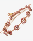 Guanabana, Beaded Flower Bracelet