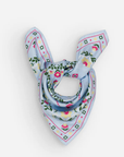 MLF, Secret Garden Silk Scarf - Sky