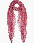 Chan Luu, Fuchsia Pink Paisley Cashmere Scarf