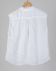 CP Shades, Patty Cap Sleeve Top- White