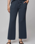 Splendid, Georgie Rib Pant-Ice Navy