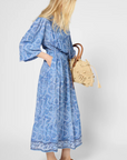 Gerard Darel- Piana Dress-Turquoise