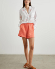 Rails, Leighton Shorts-Papaya