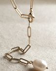 Thatch, Lea Pearl Lariat Necklace