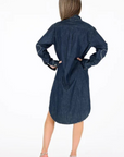 Kerri Rosenthal, Mia Shirtdress- True Denim
