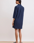 Hartford, Rank Woven Dress- Midnight