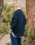 Frank & Eileen, Anna Long-Sleeve Capelet- British Royal Navy