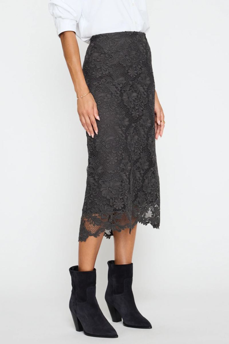 【Jours+】Lace Skirt Magnolia Brochu Walker, Mara Lace Skirt- Hunter – Snapdragon Designs