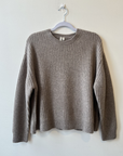Cashmere Ribbed Lounge Sweater